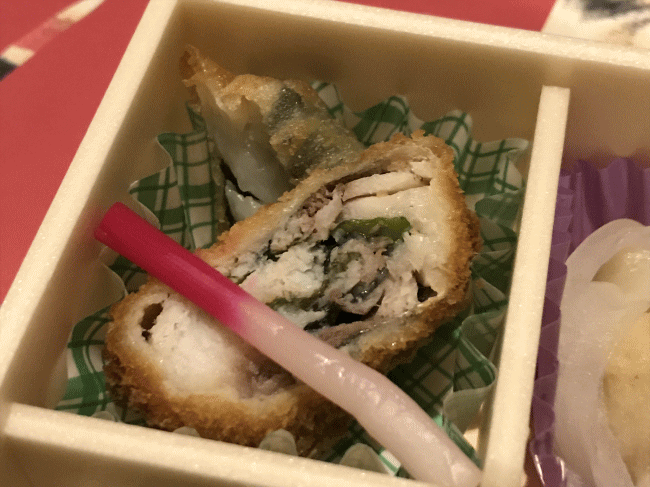 とっとりの居酒屋のあごのフライ