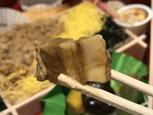 七つ街道めぐり長崎街道の豚の角煮