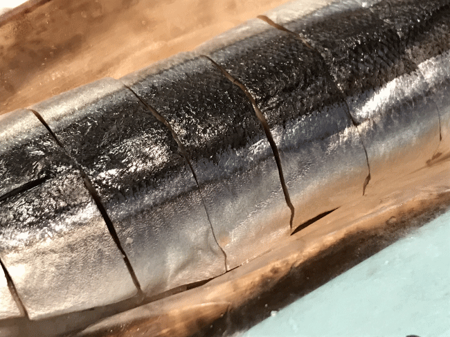 白浜駅のさんま寿司