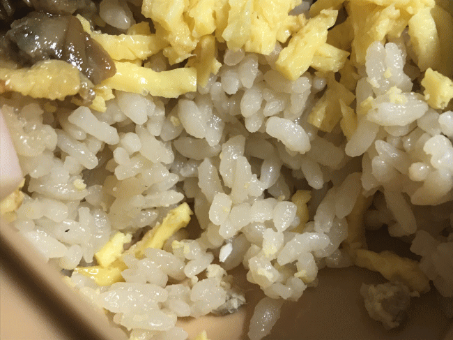 特急列車ヘッドマーク弁当わかしおの味付けご飯