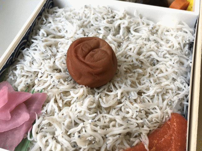 釜揚げしらす弁当