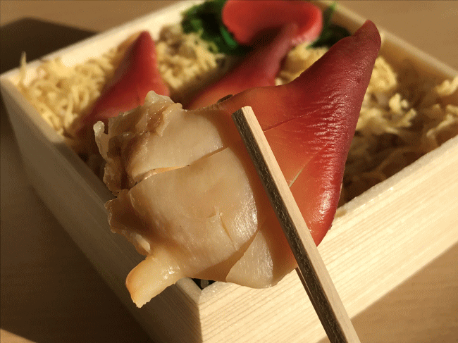 洞爺のホッキめし