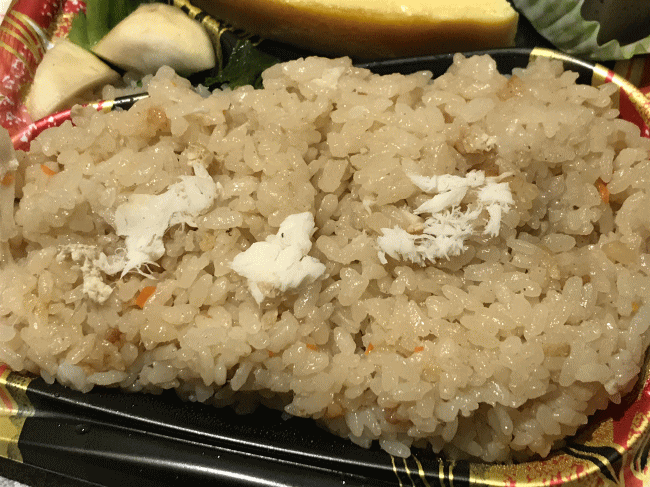 中村駅の鯛めし弁当