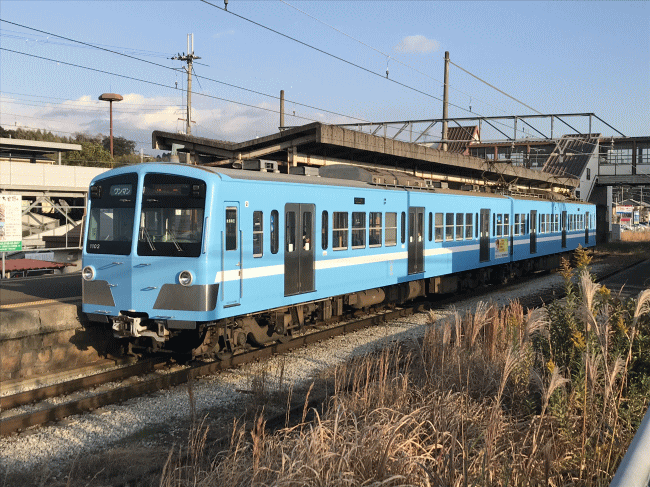 近江鉄道(貴生川駅にて)