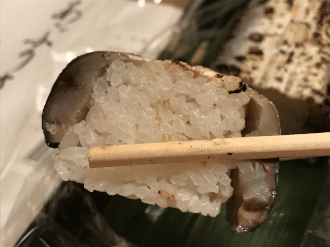 あぶりさんまの棒寿司