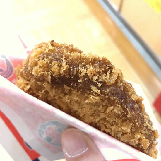 いかめしコロッケの外観