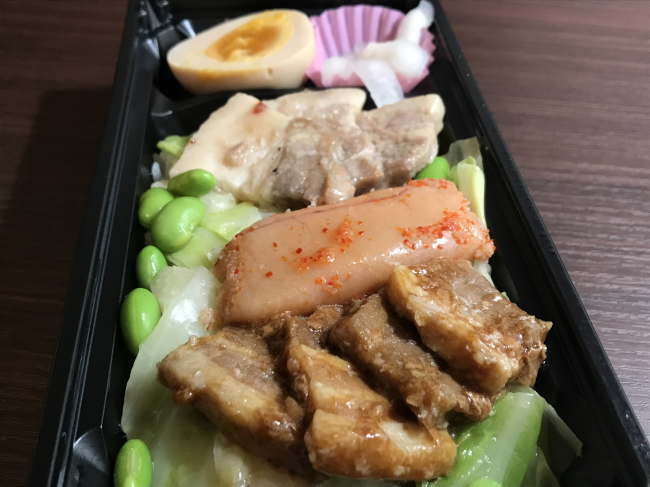 やまや辛子明太子と糸島豚弁当