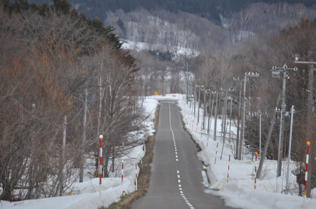 沿岸バス、共成から歌越までの道