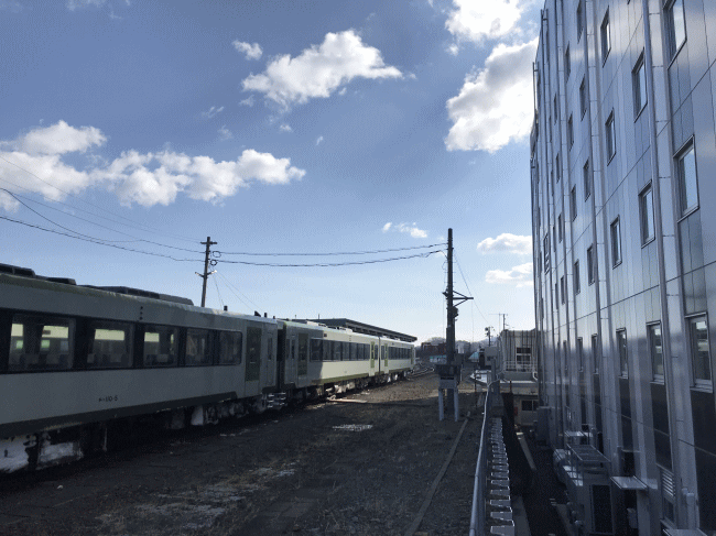 ホテルフォルクローロ三陸釜石は釜石駅に隣接