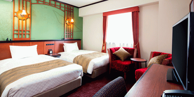 ホテルフォルクローロ三陸釜石のSL銀河コンセプトルーム