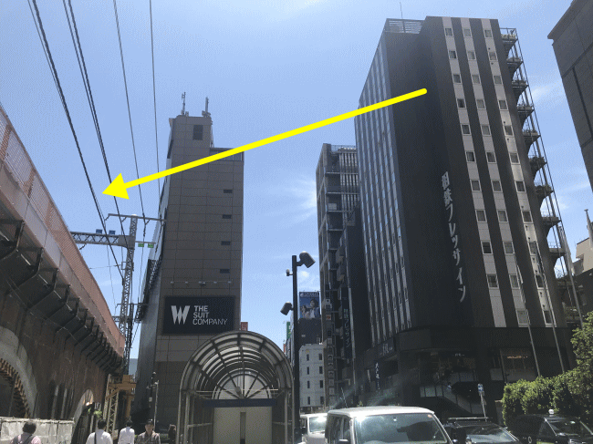 相鉄フレッサイン新橋日比谷口の外観