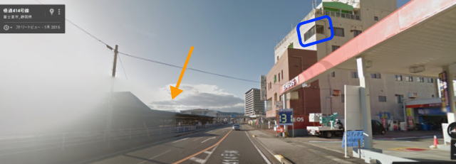 富士宮グリーンホテルのスイートルームの位置