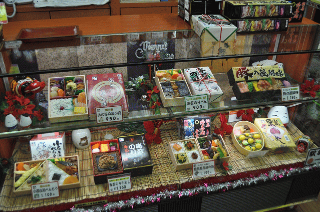 福豆屋の駅弁売り場の商品ラインナップ