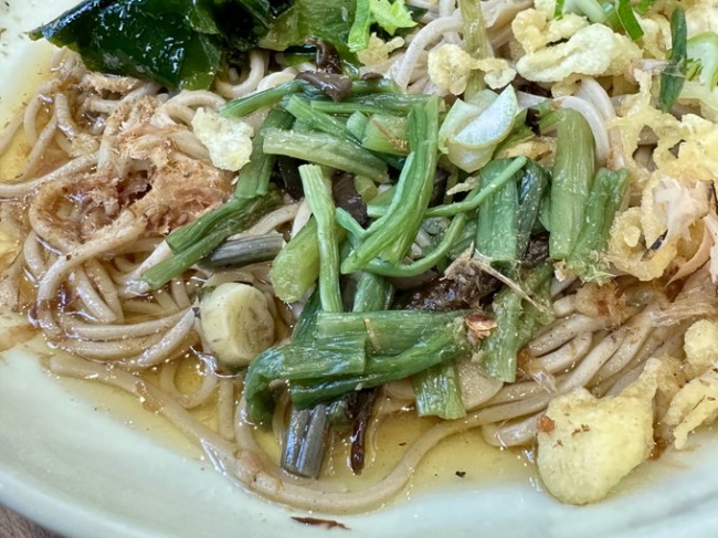 冷やし山菜そば