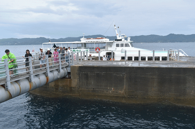 軍艦島ドルフィン桟橋