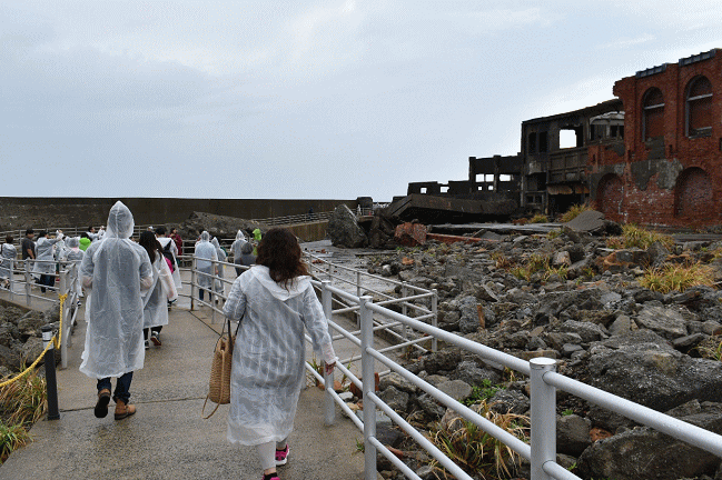 第2見学広場へ至る道程