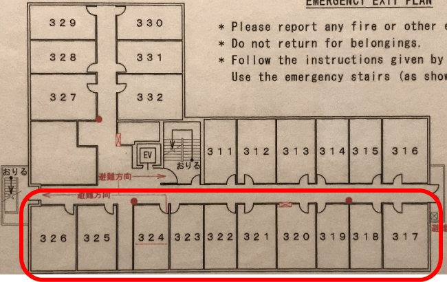 箱根強羅ホテルパイプのけむりプラスの客室配置図