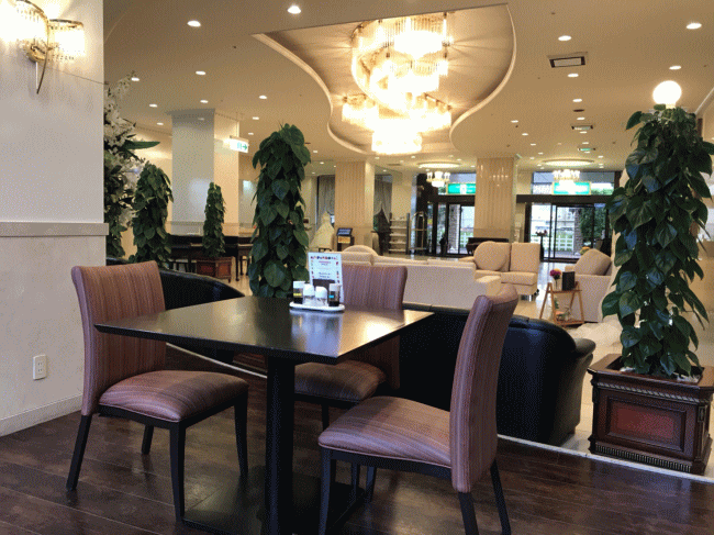 ハミルトンホテル上総の朝食会場