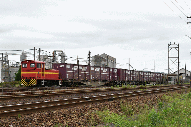 ２５ｔスイッチャーによる推進運転