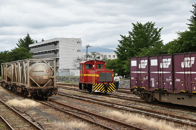 速星駅で活躍するスイッチャー