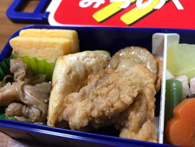 ヘッドマーク2段弁当「みちのく」のおかず