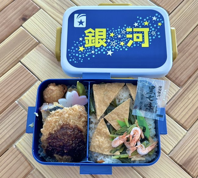 寝台急行テールマーク弁当銀河