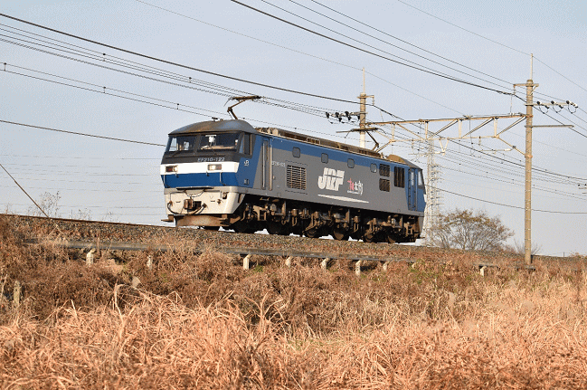 東浦和の撮影地でEF210