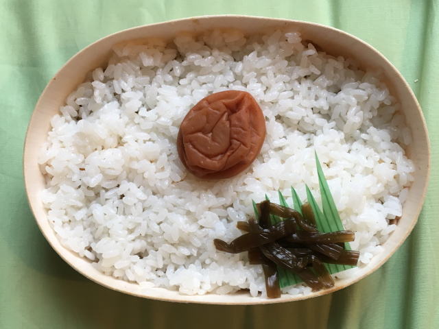 スペシャル日の丸弁当の中身