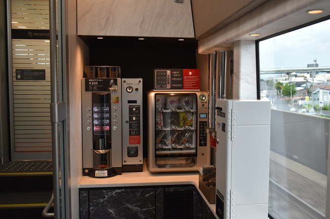 カフェスポットの自動販売機