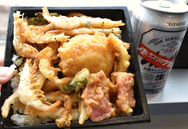 白えび天ぷら弁当