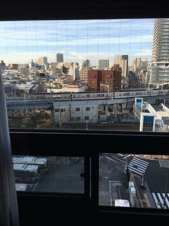 ビジネスホテルサンパレスの窓の作り