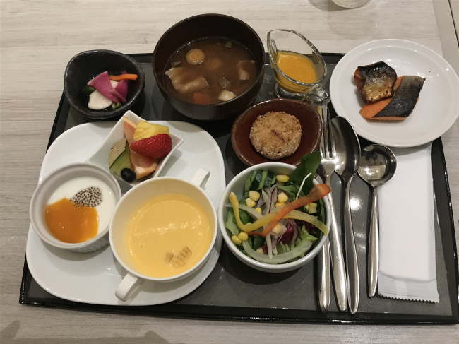 ホテルメトロポリタンさいたま新都心の朝食バイキング