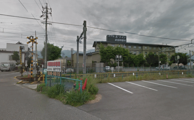 ホテルルートインコート安曇野豊科駅南の外観