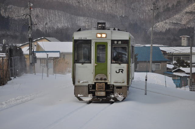 花輪線のキハ110