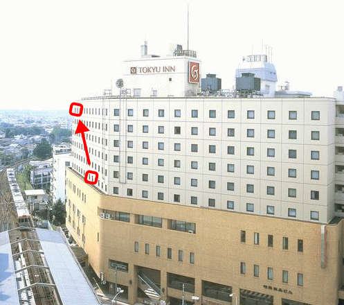 トレインビューを求めて、客室を移動