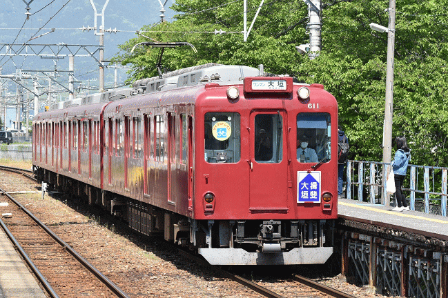 池野駅の養老鉄道