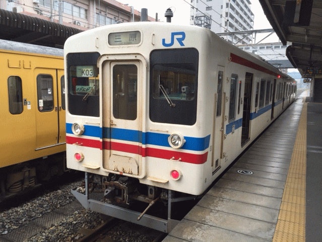 105系電車(三原駅)