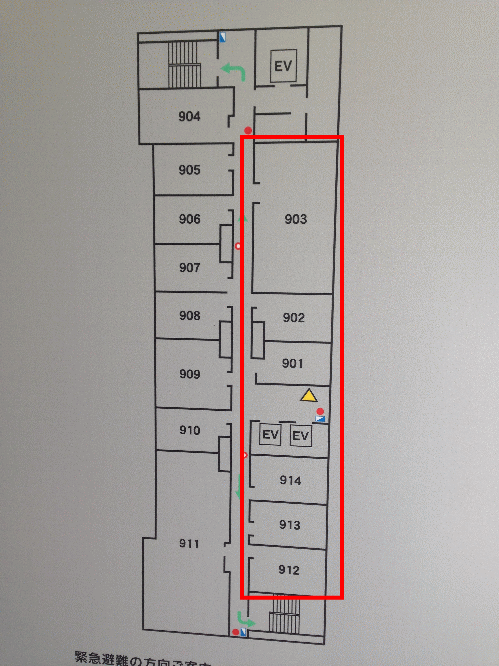 千歳ステーションホテルの客室配置