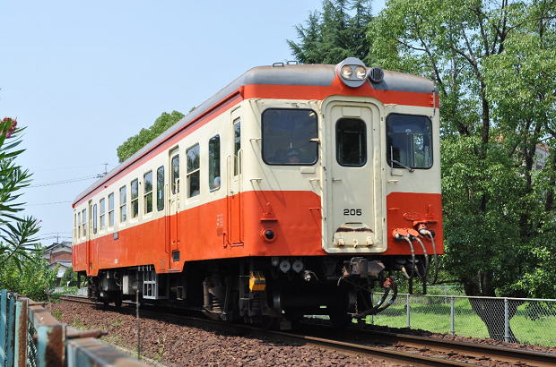 水島臨海鉄道のキハ20（西富井～球場前）