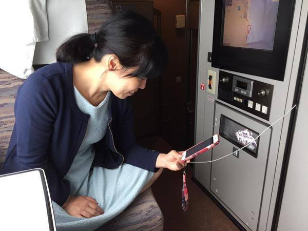 カシオペア号でスマホの電源を取る