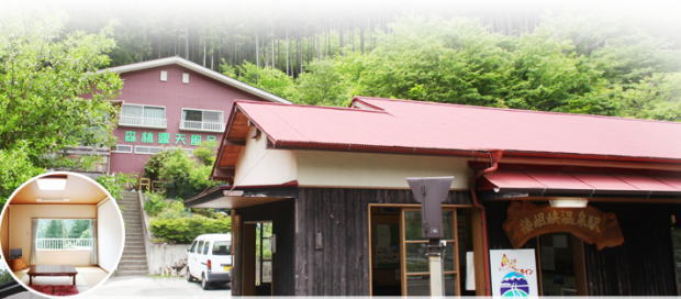 接岨峡温泉駅と森林露天風呂の位置関係