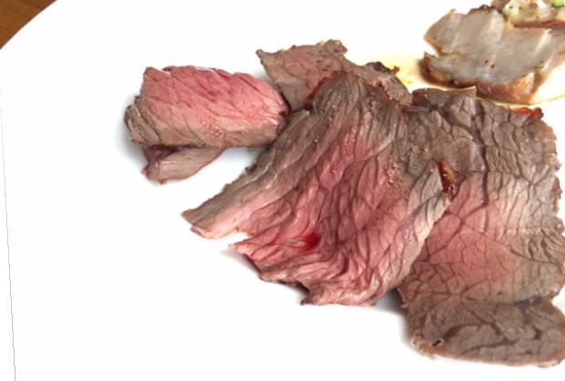 大地のテラス（岩見沢）のローストビーフ