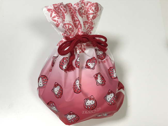 ハローキティのだるま弁当