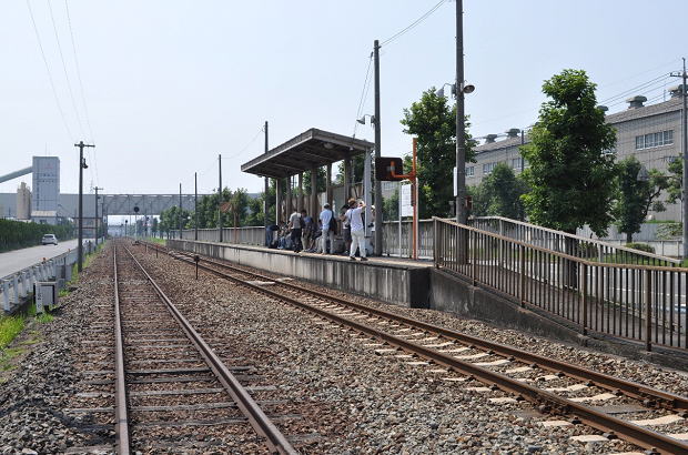 水島臨海鉄道三菱自工前駅
