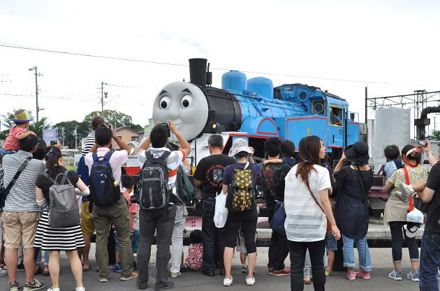 機関車トーマス号の人気