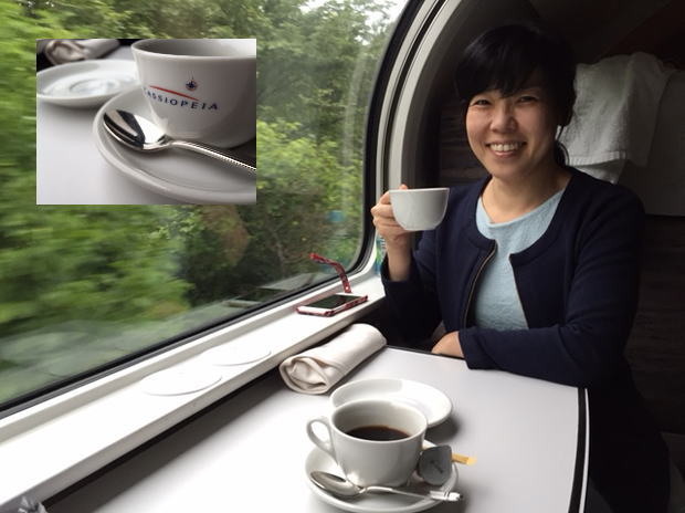 カシオペアスイート・メゾネットタイプで楽しむモーニングコーヒー