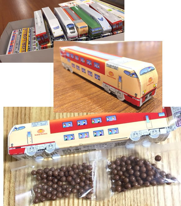 鉄道カフェ「スティームロコモティブ」のお子様ランチのオマケ