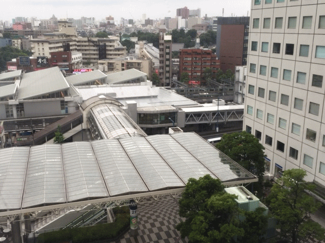 ニューオータニイン大崎のトレインビュー