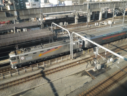 ホテルメッツ赤羽から、カシオペアを撮影