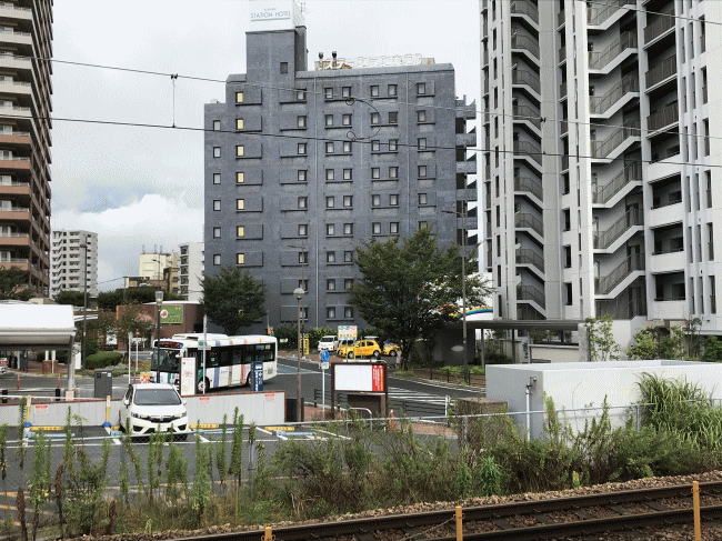 久留米ステーションホテルの外観